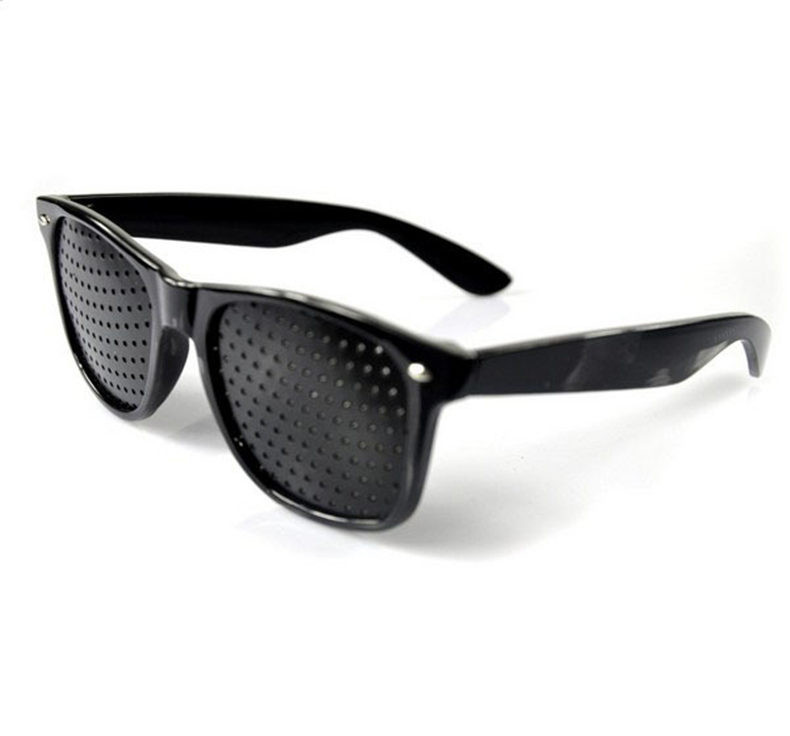 Wholesale Anti Myopia Pinhole Glasses Women Men Pin Hole Sunglasses Eye Exercise Eyesight
