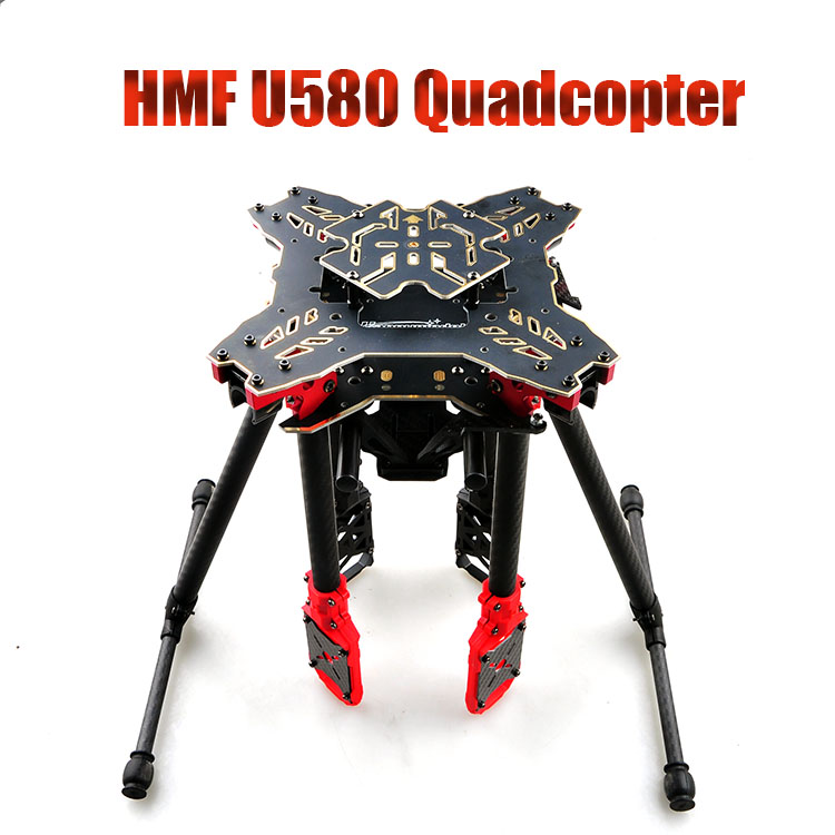 F11066 HMF U580 Totem Series RC Drone Quadcopter Frame Kit 4 Axis Foldable Rack Carbon Umbrella FPV Landing Gear + FreePost