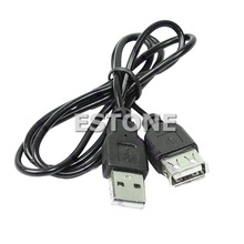 Free Shipping 1PC NEW USB 2.0 Male to Female Extension Extend Cable Cord