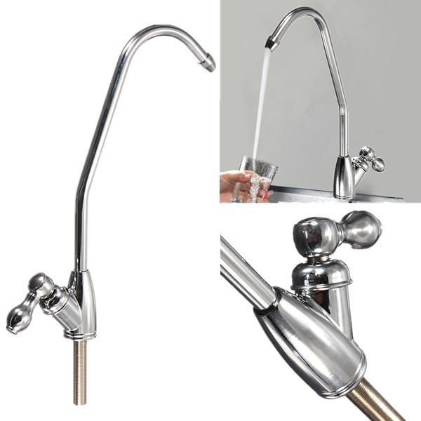 Chrome Finish Reverse Osmosis Drinking Water Filter Sink Faucet Tap Suitable For Kitchen