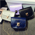 100% Real Genuine Leather Women Bags Chain One Shoulder Small Bag