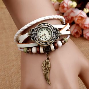 Euro Fashion Retro Pu Leather Bracelet Wristband W...