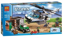 2016 Legoelieds City Building Blocks City Police Helicopter Surveilance Minifigures block kid toys Action Figures Model Toys 4