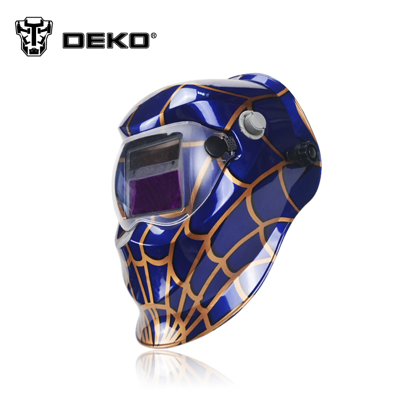 DEKO Spider Solar auto darkening electric welding mask/helmet/welder cap/welding lens for welding machine DEKO Spider Solar auto darkening electric welding mask/helmet/welder cap/welding lens for welding machine