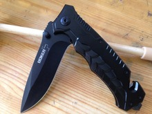 Tactical Survival folding knife Black Cobra Design BOKER camping Knife Outdoor Utility tools survival tools high