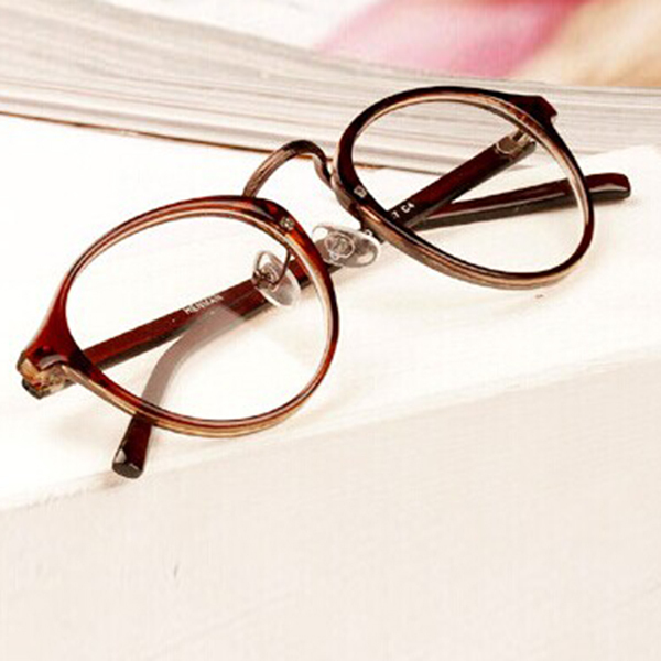 Mens Womens Nerd Glasses Clear Lens Eyewear Unisex Retro Eyeglasses Spectacles