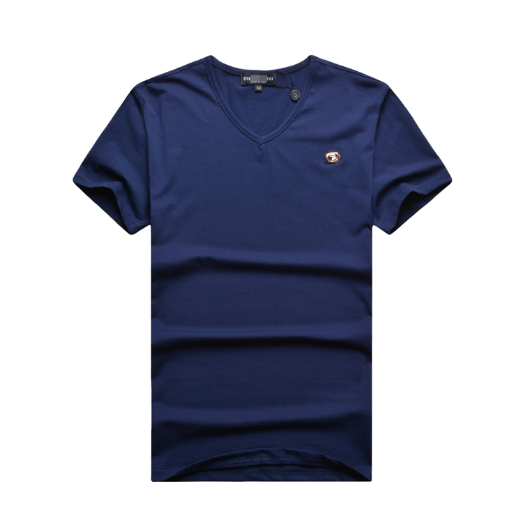 Men's clothing t-shirt summer short-sleeve  o-neck fashion comfortable straight  handsome t shirt free shipping