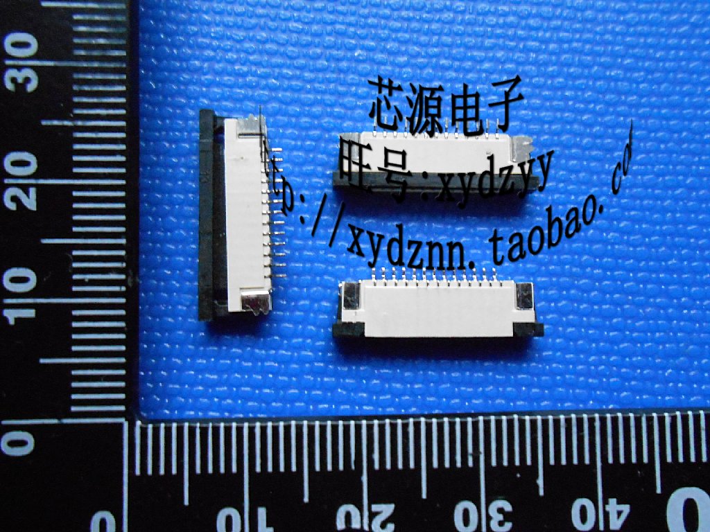 Ffc flat flexible cable fpc socket connector 1.0-13p drawer