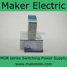 Компактный объем 40 w тонкий и mini размер постоянный ток питания 24 v 40 w din MDR-40-24 mdr-brand серии