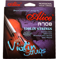 Free shipping High quality imported Alice violin strings A708 Colored Electric violin strings set nylon core