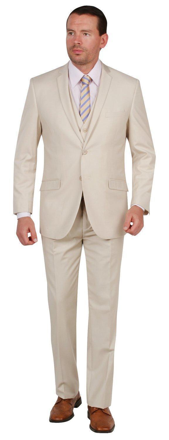 New Arrival hot groom wedding suits beige wedding suits for men 3 pieces tuxedos for men notched lapel men suits groomsmen suits