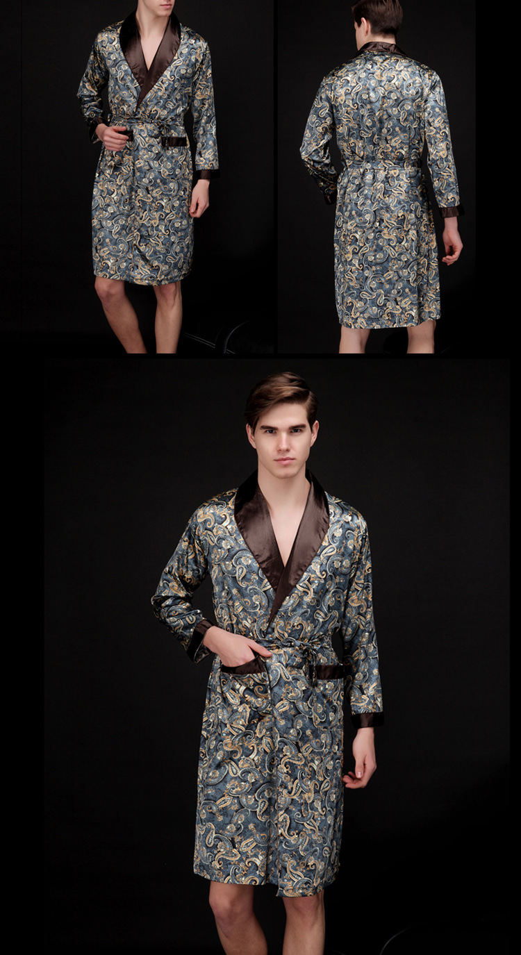 Luxury Silk Robes For Men