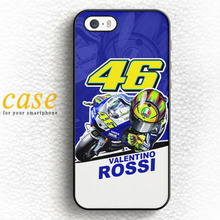 VALENTINO ROSSI MOTOGP VR46 Custom Hard Skin Mobile Phone Cases Accessories For iPhone 6 6 plus 5c 5s 5 4 4s Case Cover Original