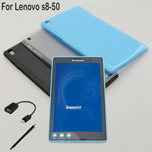 Silicone Case For Lenovo S8-50 S8-50F S8-50LC S8 50 8 Inch Tablet Soft Cover Tablet Accessories Shockproof Protective Cases