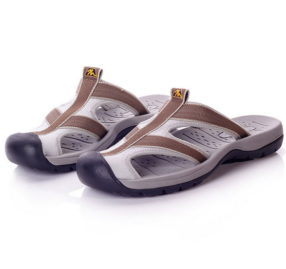 New Men's Sandals Famous Brand Outdoor Flat Sandal Designer Cover Toe ...