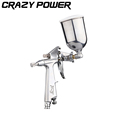 CRAZY POWER Professional Magic Spray Gun Sprayer Airbrush Atomizer Alloy Painting Pneumatic Tool With Hopper For
