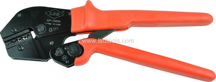 Ratchet crimping tools for non insulated terminals and connectors 1.5-6mm2,crimping pliers crimper hand tools AP-156WF
