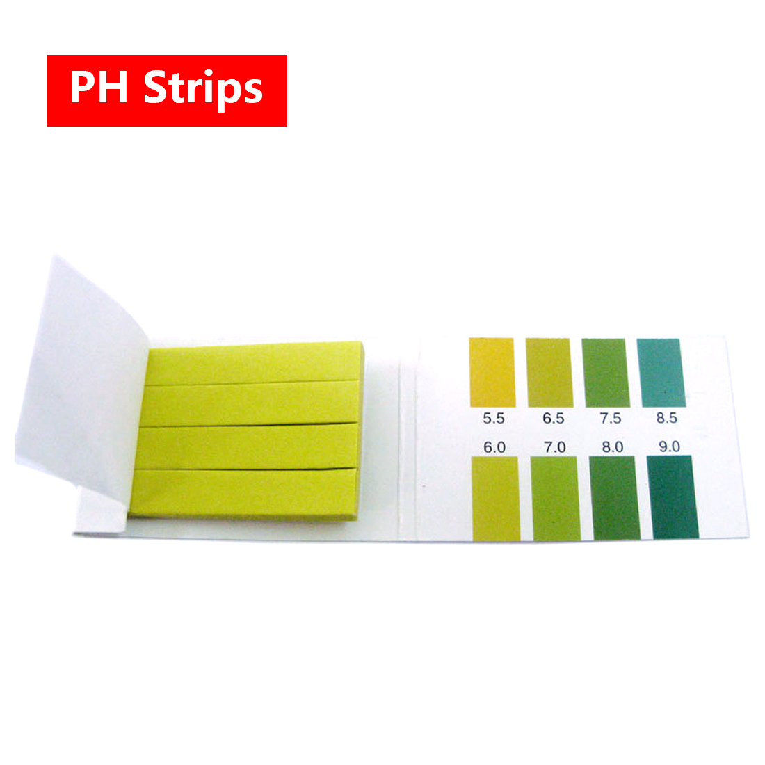 Accurate 80 Pieces PH 5.4-7.0 Test Papers Strips Indicator Paper Lab Litmus 