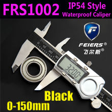 Frs1002 IP54 estilo Digital a prueba de agua, envío gratis 150 mm 6 » Digital calibre VERNIER micrómetro / acero inoxidable