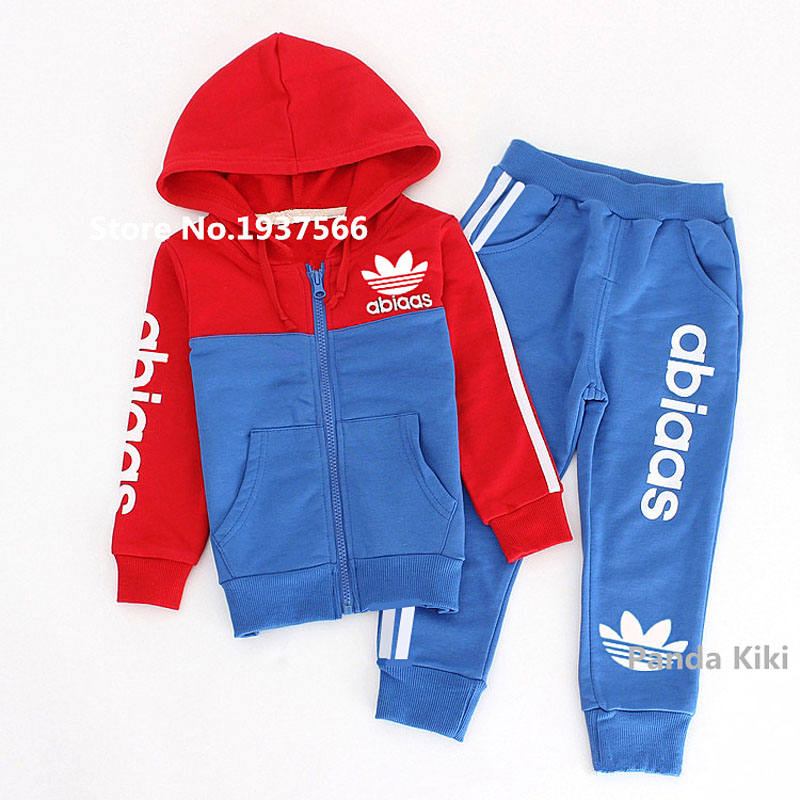 2016 Brand Children Boys Girls Clothing Sports Suits Set 3 10 Years Kids Football Clothes Sets