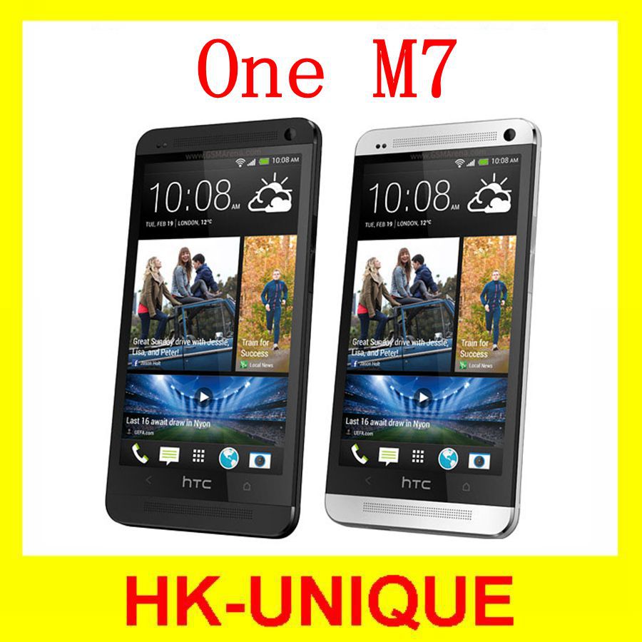 Original Unlocked HTC One M7 801e Android Smartphone Quad Core 2GB RAM 32GB ROM 4 7