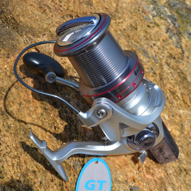 RISN Ultralarge 14 shaft shallow spool surfcasting fishing reel size 6000 8000