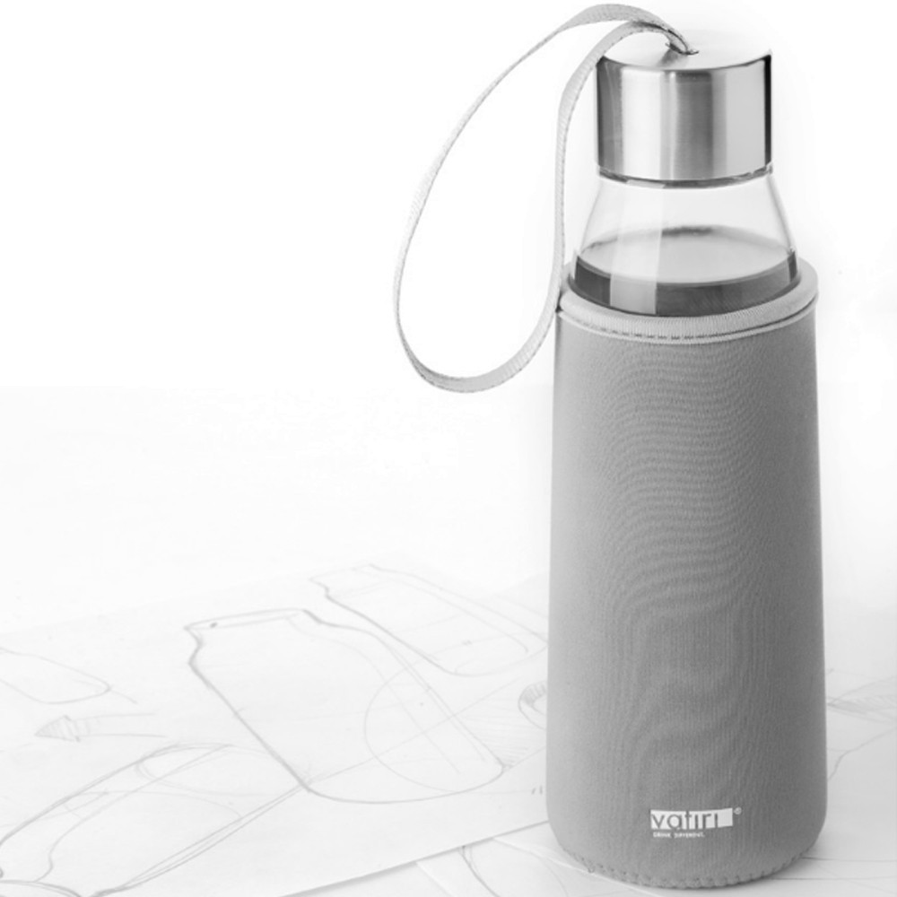 Travel Sports Cycling Water Bottle Lid 550ml Vatiri Handmade Portable