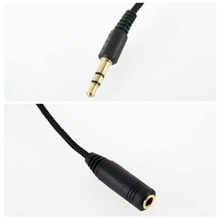 1 pcs 3M 10ft 3 5mm jack Female to Male Headphone Stereo Audio Extension Cable Cord