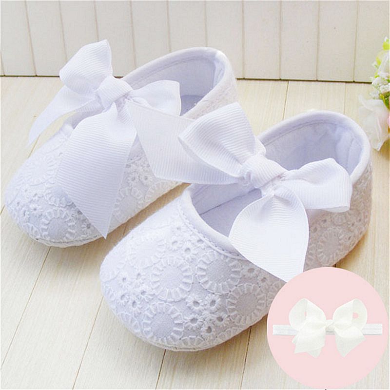 Spring Soft Sole Girl Baby Shoes Cotton First Walkers Fashion Baby Girl Shoes Butterfly knot First