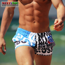 Free Shipping NEW BRAND Men s Swimwear Men s Swimming Trunk Boxer Leisure Swim Beachwear High