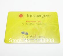 Free Shipping Bio energizer Card Scalar Energy Card 2500-3000cc ions