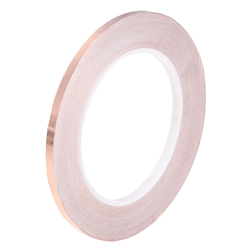5Pcs Single Lead Copper Foil Tape Conductive Shielding Tape Paper for Guitar 