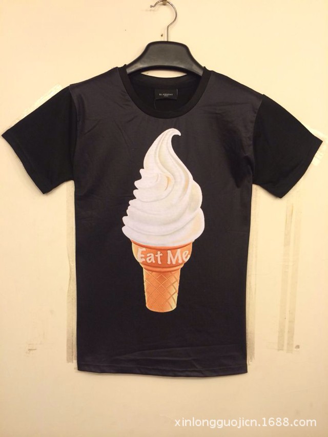 t shirt men fashion 2015 3d ice cream tee novelty brand t shirt men fashion 2015 3d ice cream tee novelty brand