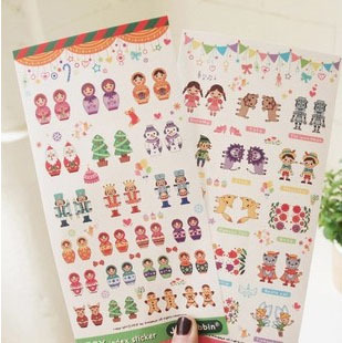 Free Shipping /New Cute Forest story Notepad / sticky note Memo / message post