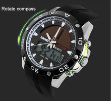Nueva relogio masculino SKMEI relojes para hombres relojes de escalada militar correa del silicón LED Digital Light japón relojes Analog Men