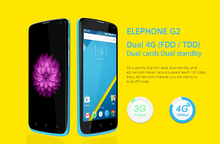 Original Elephone G2 4G FDD LTE mobile Phone MTK6732M Quad Core Android 5 0 1GB 8GB