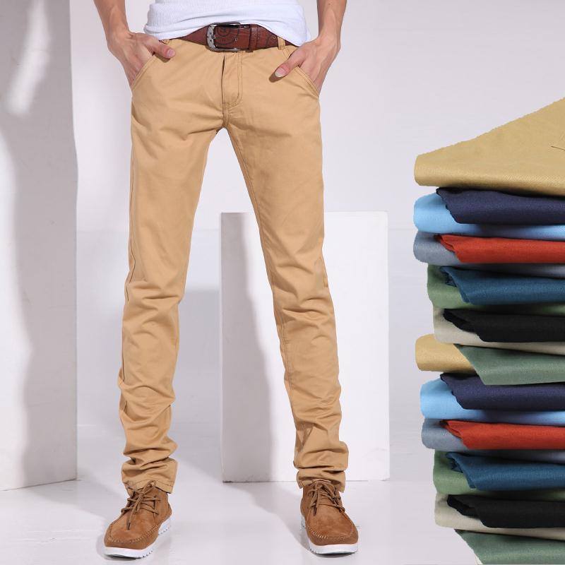 High Quality Slim Fit Khaki Pants for Men-Buy Cheap Slim Fit Khaki ...