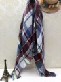 Ladies Women s Large Size Plaid Tartan Scarf Wrap Shawl Warm Blanket Scarfs Girl