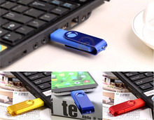 Fashion Rotate for android Smartphone pen drive 8G 16G 32G 64G OTG USB Flash Drive Micro