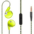 Stereo Earphone Earpiece With Microphone 3 5mm Sport Headphones Bass Earpods For Apple iPhone 6 6S