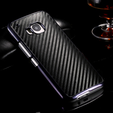 Fashion Carbon Fiber Hard Case for HTC One M9 Cute Wave Pattern Plating Back Cover Ultra