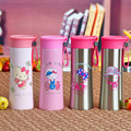 kitty cat cartoon mug creative double vacuum stainless steel mug 304 liner spot wholesale