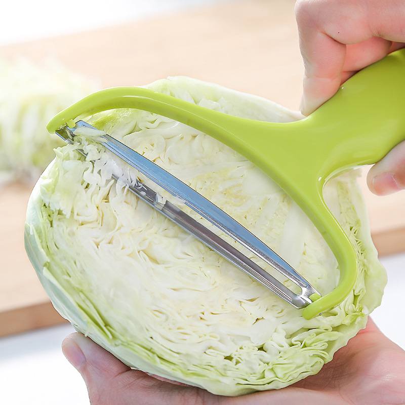 Free Shipping Cabbage Wide Mouth Fruit Peeler Stainless Steel Knife font b Kitchen b font Tools