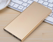 Mobile Phone Portable Charger Power Bank 20000mAh Ultra Thin External Battery Lithium Polymer