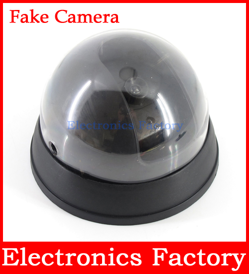 Outdoor Waterproof Surveillance Dummy Home Ir Led Fake Dome CCTV Security Camera Motion Detector