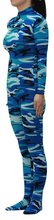 Camouflage Navy Sexy Unisex Lycra Spandex Zentai Dancewear Catsuit without Hood Halloween Party Cosplay Zentai suit