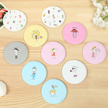 Fashion Portable Cosmetics Mirror For Women&Girl New Arrived Cosmetic Compact Mirrors Cute Cartoon Pocket Makeup Mirror