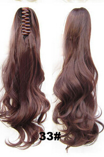 Wig wholesale spot supply hair claw clip horse-hair wig 55 cm 170 g