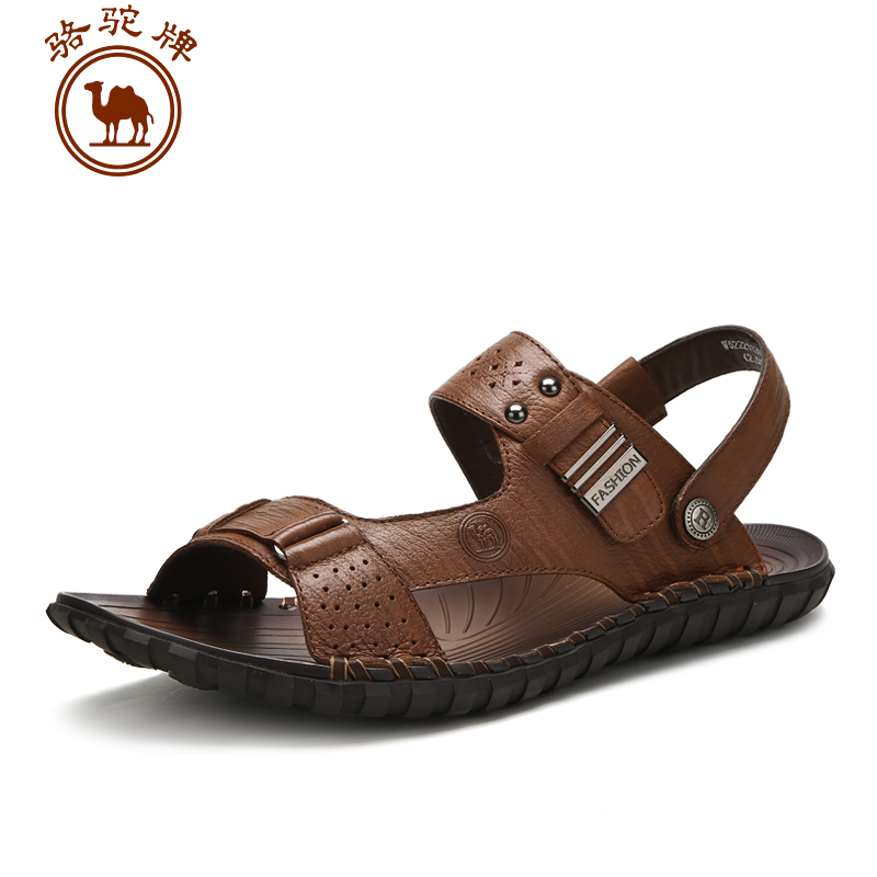 Camel Men's Sandals Fisherman Beach Durable Sandals W522211307