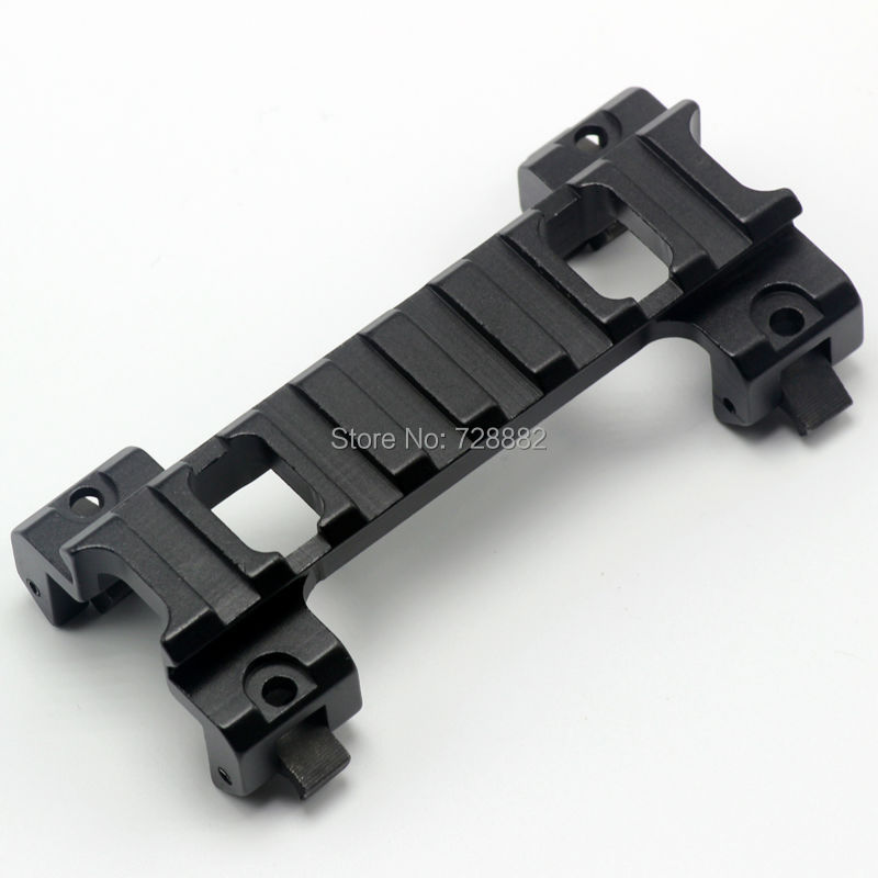 Free Shipping 20mm Picatinny Weaver Laser Scope Mount Base Claw for MP5 G3 Series Airsoft Gun